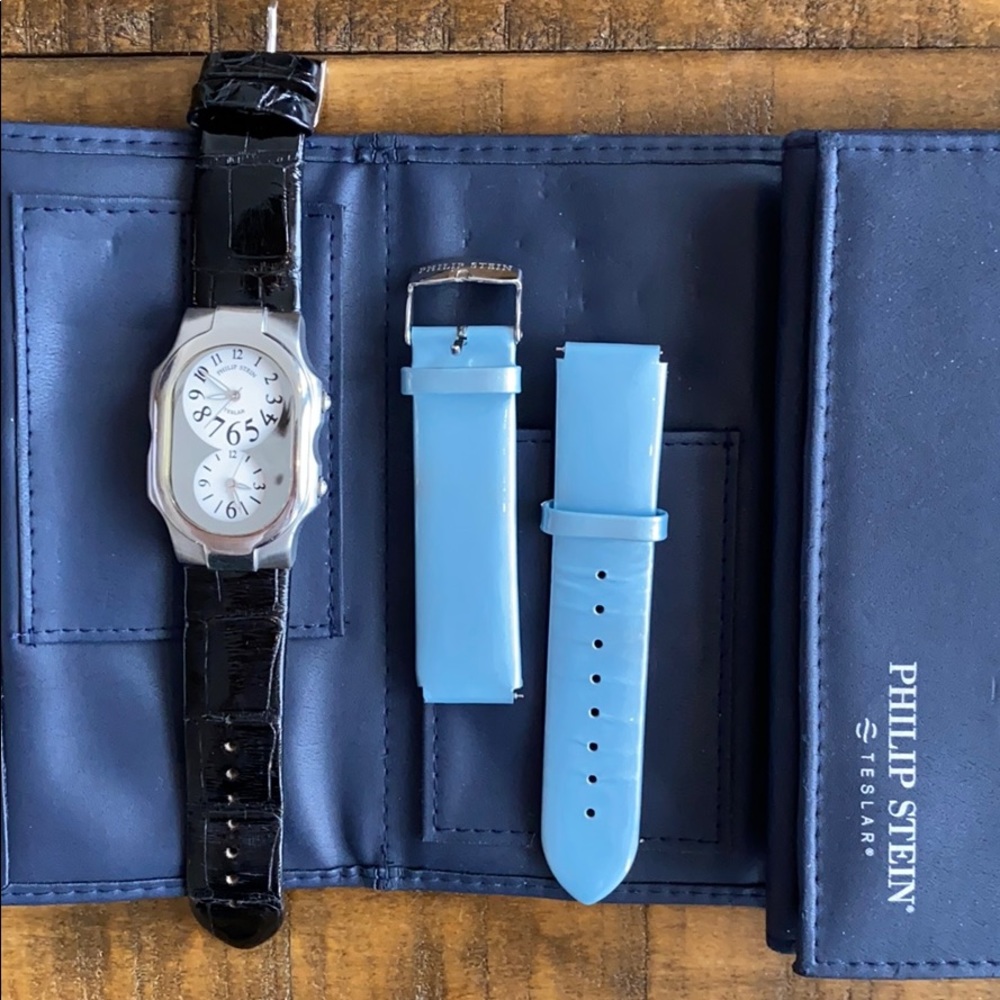 Philip Stein Teslar Watch 2 bands